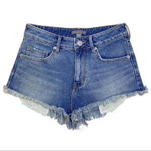 Kendall & Kylie Raw Hem Jean Shorts